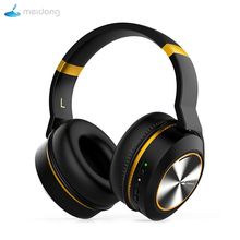 Meidong E8E Active Noise Cancelling Bluetooth Headphones Over Ear Wireless Headset with Mic HiFi Stereo Deep Bass Earphone 2024 - buy cheap