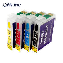 OYfame T0921N Refillable Ink Cartridge T0921 92N For Epson Stylus C91 CX4300 T26 TX106 TX109 TX119 T27 T117 Auto Reset Chip 2024 - buy cheap