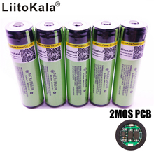 2017 Original LiitoKala 18650 3400mAh battery 3.7 V li-ion Rechargebale battery PCB Protected For  18650B 18650 3400MAH 2024 - buy cheap