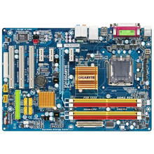 Placa-mãe para computador, usada original, gigabyte g41, lga 775, ddr2, 8g, sata2, usb2.0, atx 2024 - compre barato