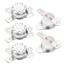 UXCELL 5Pcs Thermostat Temperature Control Switches 190/195 Celsius Degree 10A 6.3mm Pin Supplies Normally Closed N.C KSD301 2024 - buy cheap