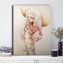 The White Hair Girl by Mark Ryden Art Canvas Posters Prints Painting Wall Pictures For Bedroom Modern Home Decor Accessories 2024 - buy cheap