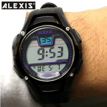 Водонепроницаемые цифровые часы ALEXIS для занятий спортом, велоспортом, фитнесом и датой DW423C 2024 - купить недорого