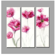 5d diamond painting mosaic 3 Piece pink and white flower pictures rhinestone cross stitch full square diamond embroidery 2024 - buy cheap