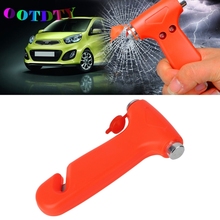 OOTDTY 2 in 1 Car Emergency Safety Escape Hammer Glass Window Breaker Cutter Tool 2024 - buy cheap