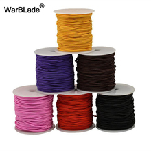 WarBLade 50 meters 1.2MM Elastic Cord Beading Stretch Thread/String/Rope For DIY Jewelry Making Bracelet Necklace High Quality 2024 - buy cheap