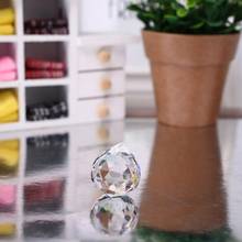 20mm Clear Crystal Ball Hanging Prism Suncatcher Crystal Lamp Light Pendant Decor Luces LED Decoracion 2024 - buy cheap