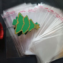 Bolsas de plástico con sello autoadhesivo para embalaje de joyería, bolsas transparentes de celofán para embalaje de regalo, OPP, 8cm x 12cm, 500 Uds. 2024 - compra barato