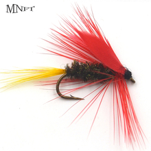 MNFT-Mosca de pesca de trucha Mayfly, anzuelos de ninfas húmedos y secos, tamaño 10 #, 10 Uds. 2024 - compra barato