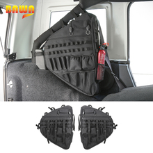 BAWA Trunk Bag for Jeep Wrangler JL 2018 Oxford Cloth Car Door Anti-Roll Storage Bag Interior Accessories 2024 - buy cheap