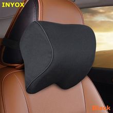 M1 Car Neck Headrest Pillow 3D Memory Cotton foam Universal for car Seat head Travel Support cushion rest Fabric Soft auto mesh 2024 - buy cheap