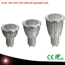 Ultra Bright dimmable 9w 12W 15W 85~265V GU10 LED Bulbs Spotlight COB GU10 led Lamp CE/RoHS Warm/Cool White 2024 - buy cheap