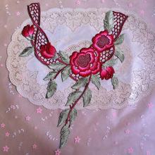 1 Piece Lace Fabric Venise Lace Beautiful Flower Embroidery Lace Applique Lace Collar DIY Craft Free Shopping 2024 - buy cheap