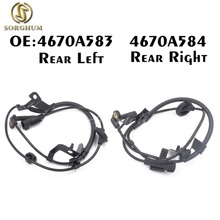 New Pair 4670A583 4670A584 Rear Left & Right ABS Wheel Speed Sensor For Mitsubishi 4WD Outlander Lancer 07-12 2024 - buy cheap