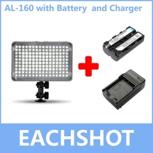 Aputure AL-H160 Amaran AL H160 светодиодсветильник ПА для видеокамеры с аккумулятором и зарядным устройством для Canon Nikon Sony 2024 - купить недорого