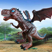 Electric toy large size walking dinosaur robot With Light Sound Tyrannosaurus Rex kids toys free shipping 2024 - buy cheap