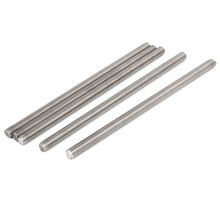 UXCELL M8 X 170Mm 304 Stainless Steel Fully Threaded Rods Fasteners Silver Tone 5 Pcs 2024 - buy cheap