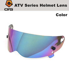 ATV Motocross Series helmet PC lens 3mm universal visor for CRG 1-5 motorcycle helmet lens SIMPSON Star Wars pig helmet goggles 2024 - buy cheap