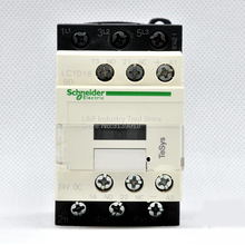 New Original Schneider LC1D18BDC DC24V Contactor Relay LC1-D18BDC 18A Load 7.5KW-380V 2024 - compre barato