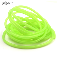MNFT-tubo luminoso de PVC para pesca, Material suave de pesca en color rojo/verde, brilla en la oscuridad, 2M 2024 - compra barato