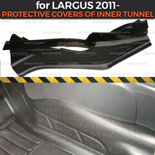 Protective covers for Lada Largus / Cross 2011- of inner tunnel ABS plastic trim accessories guard protection of carpet car 2024 - buy cheap