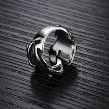 Новые мужские байкерские кольца в стиле рок-панк, металлический дракон, фотосессия для мужчин 2024 - купить недорого