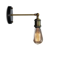Retro Industrial Vintage Wall Lamps American Country Style Wall Light  Home Decor Lamp E27 wandlamp bedroom light Wall Sconce 2024 - buy cheap