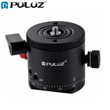 PULUZ Aluminum Alloy Panoramic Indexing Rotator Ball Head for Camera Tripod Head 2024 - buy cheap