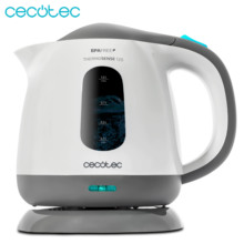 Чайник для воды Cecotec ThermoSense 120, мощность 1100 Вт, без БФА, компактный дизайн, безопасное и полезное использование без кабелей 2024 - купить недорого