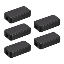uxcell 5Pcs 60x36x17mm Electronical Plastic ABS DIY Junction Project Box Enclosure Case Black 40x20x10.5mm for outdoor indoor 2024 - buy cheap