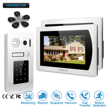 HOMSECUR 7" Video Door Entry Phone Call System+Intra-monitor Audio Intercom BC071-S+BM717-S 2024 - buy cheap