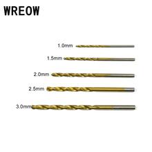 50PCS High Quality Metric Mini Micro High Speed Steel Round Shank Manual Drill Bits Set Small Precision HSS Twist Drill Bit Set 2024 - buy cheap