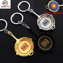 Game Playerunknown's Battlegrounds PUBG Model New Style Pan Keychains Of Hot Game Metal Key Chain Player Souvenir Gifts 2024 - buy cheap