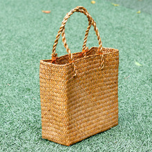 Women Bamboo Handbag Female Vintage Beach Straw Bags INS Popular Lady Travel Top-Handle Summer Casual Rattan Woven Tote SS3055 2024 - buy cheap