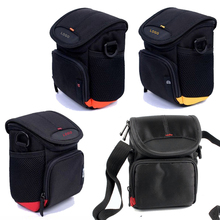 Bolsa transversal à prova d'água para câmera, bolsa de ombro para nikon canon sony samsung panasonic olympus fujifilm casio micro câmera 2024 - compre barato