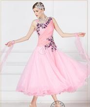 ballroom dress  woman pink ballroom dresses dance customize ballroom dress competition lycra B-1773 2024 - buy cheap