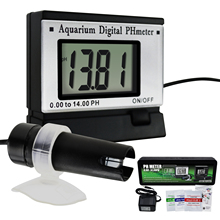 Monitor de Medidor de pH Digital para acuario, adaptador de corriente ATC y sonda de electrodo de 0,00 M de largo, 1,5 ~ 14,00ph 2024 - compra barato