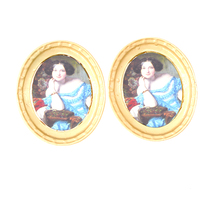 Baroque Retro Round Jewelry  Nationality Water-shaped Earring Resin Drop Earrings for Women Bridal Weddings Bijoux Retro Jewelry 2024 - buy cheap