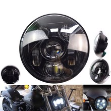 DOT 5.75 Inch Led Headlight for Harley Headlight DRL 5 3/4 Inch moto Led Headlight for Harley Dyna, Softail, Sportster 2024 - buy cheap