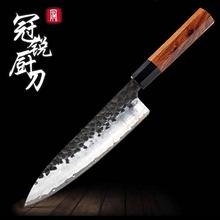 Handmade Kitchen Knives Chef Cleaver Knife Japanese AUS10 High Carbon Steel ECO Friendly Cooking Tools Natural Wood Handle 2024 - buy cheap