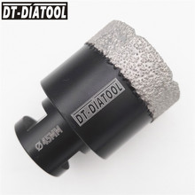 DT-DIATOOL 45mm Drilling bits Dry Vacuum Brazed Diamond Drill Core Bits Professional Hole Saw M14 Thread for angle grinder 2024 - buy cheap