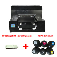 Automatic  A3 size UV  flatbed Printer with touch screen control board special for phone case, card plastic etc printing 2024 - buy cheap