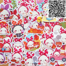 New 40 pcs Pink little cute Stickers for book Skateboard Luggage phone Styling Bike Doodle Decals Cool Waterproof Sticker 2024 - buy cheap