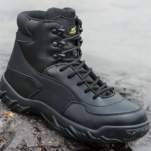 Botas de trilha masculinas para área externa, sapatos militares de combate tático, tênis cs resistente, calçado para caminhada 2024 - compre barato