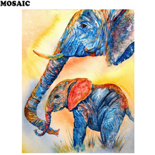 Full Diamond Embroidery sale,Diy 5D Diamond Painting Cross Stitch elephant landscape Full Diamond Mosaic,Modern Room Decor 2024 - buy cheap