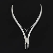 Stainless Steel Nail Art Finger Cuticle Nipper Clipper Manicure Plier Cutter Tool 2024 - buy cheap