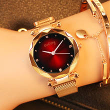 Women Watches Rose Gold Starry Sky Luxury Magnetic Mesh Rhinestone Quartz Wristwatch Lady Female Diamond Watch relogio feminino 2024 - buy cheap