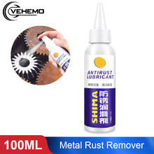 Vehemo 100ml Rust Remover Window Rust Inhibitor Wheel Hub Screw Derusting Spray for Derusting Metal Parts Car Maintenance 2024 - buy cheap