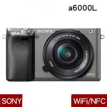 Sony a6000 câmera digital sem espelho drive com lente de 16-50mm-24.3mp-vídeo full hd novo prata 2024 - compre barato