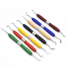 Dental resin filler Aesthetic restoration kit knife Silicone Handle Composite filling Repair Equipment Spatula Dental Tools 2024 - buy cheap